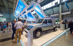 УАЗ представил прототип грузовика с гибридной силовой установкой