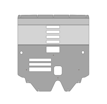 Новинка в ассортименте!!! Защита картера ДВС и КПП CHANGAN UNI-T, (2020-)  (Алюминий 4мм)